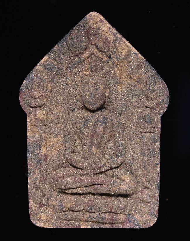**ขุนแผนผงพรายกุมาร หลวงพ่อคง เนื้อก้นครกโรยพลอย เคาะเดียวแดง**WC31