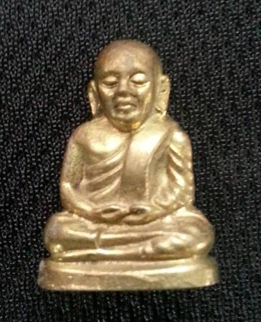 รูปหล่อหลวงพ่อเงินบางคลาน หลวงพ่อเปรื่อง สร้างปลุกเสก ปี15 ก้นอุดกริ่ง (บล็อกวัด)