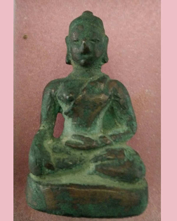 พระศิลปะเชียงแสน หน้าตัก1นิ้ว