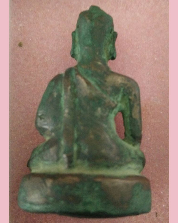 พระศิลปะเชียงแสน หน้าตัก1นิ้ว