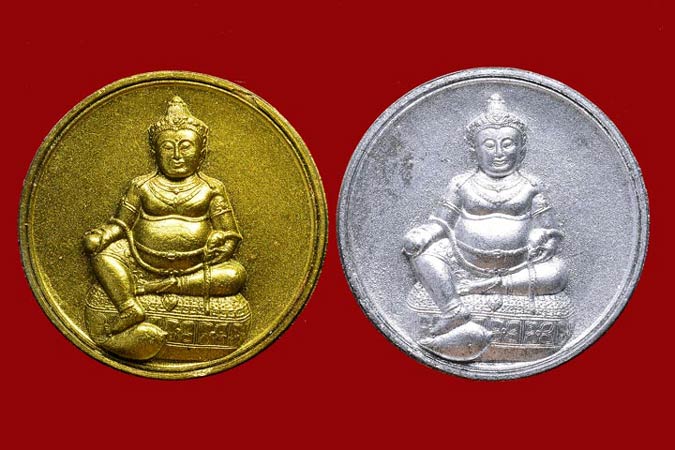 ธนบดีศรีธรรมราช เนื้อว่านดำปัดทอง+เนื้อว่านดำปัดเงิน