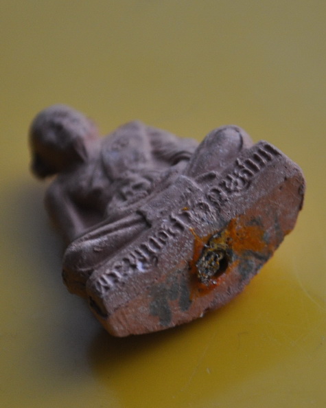 รุปเหมือนปั๊มเนื้อดินเผา หลวงปู่ชื้น วัดญาณเสน