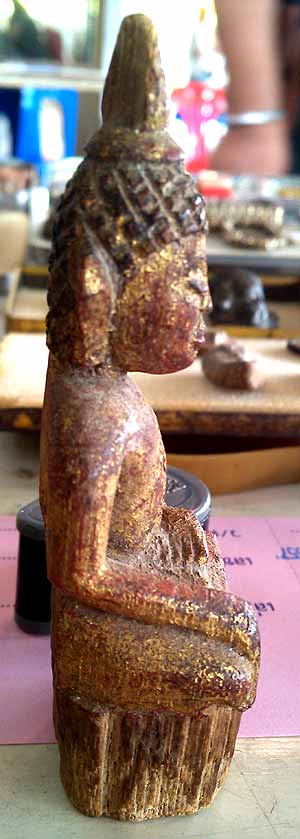 *พระบูชาไม้แกะ ศิลปะอยุธยา*