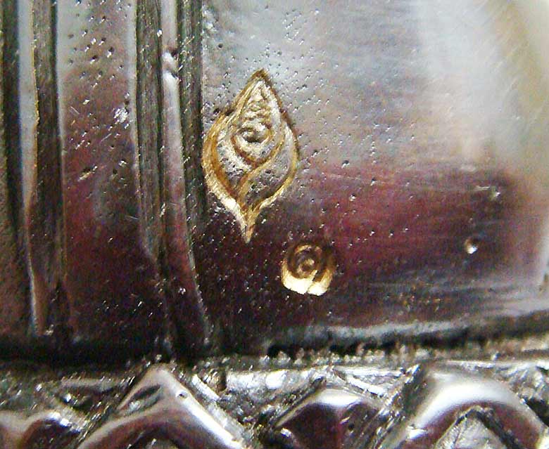 เลข ๑...พระบูชาอุปคุตแบ่งลาภ เนื้อโลหะผสม(รมมันปู) หน้าตัก 2 นิ้ว หลวงปู่คำบุ วัดกุดชมภู