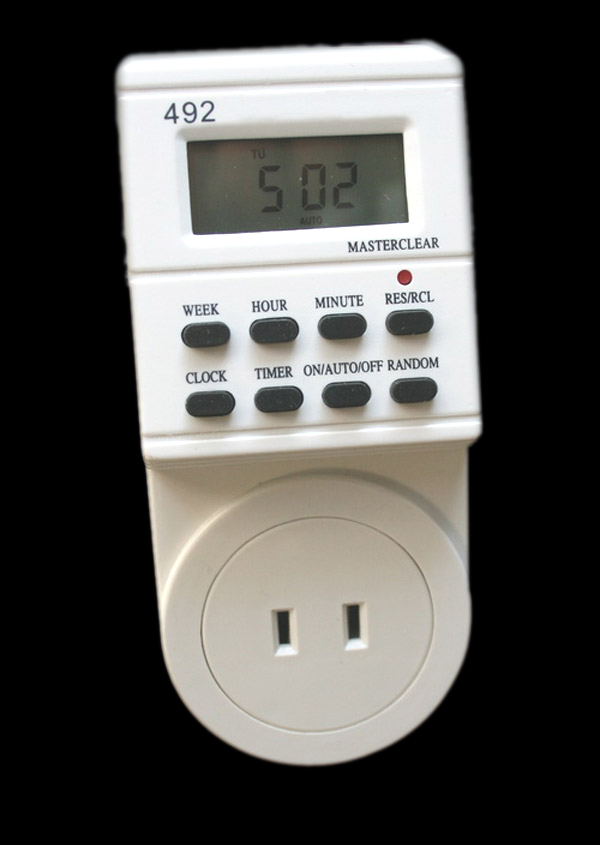 เครื่องตั้งเวลาเปิด - ปิดไฟ ระบบ Digital (Timer)