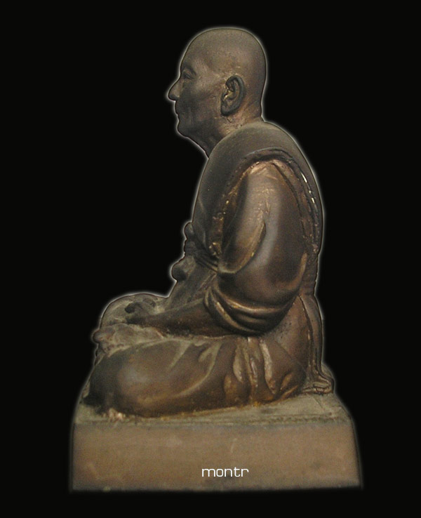 พระบูชา หลวงปู่ม่น วัดเนินตามาก หน้าตัก 5 นิ้ว 