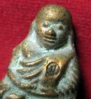 รูปหล่อหลวงพ่อเงิน วัดบางคลาน รุ่นปลอดภัย ปี28 (เปลื่อง)