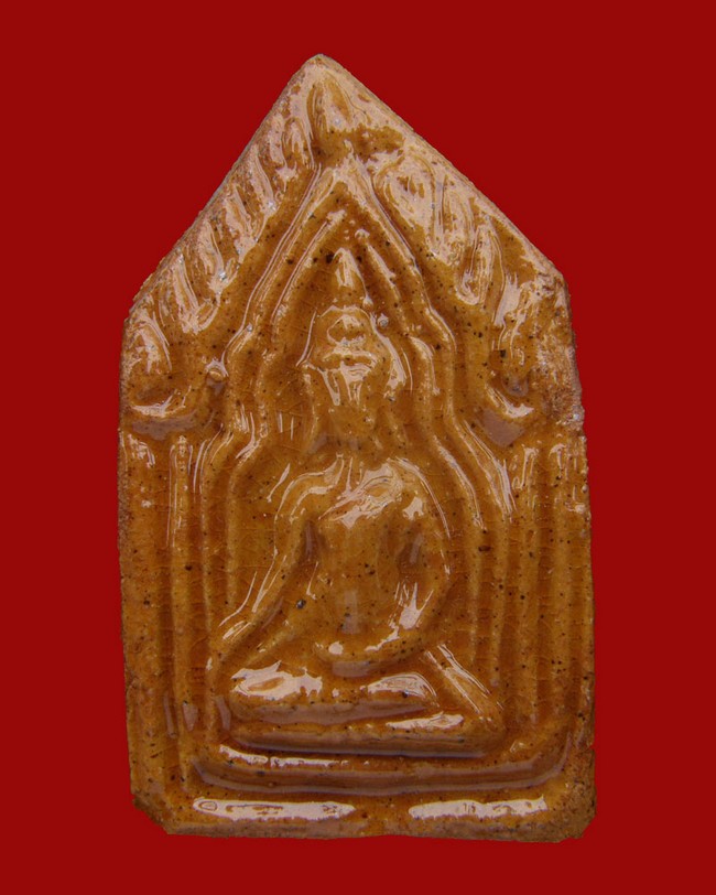 ขุนแผนเนื้อดินเคลือบ 2531 หลวงปู่ดู่ วัดสะแก/อยุธยา