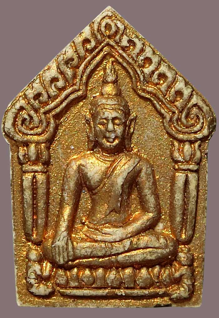 พระขุนแผนผงพรายกุมารรุ่นแรก ฝังตะกรุด พิมพ์ใหญ่ ปี 2530 หลวงพ่อสาคร วัดหนองกลับ