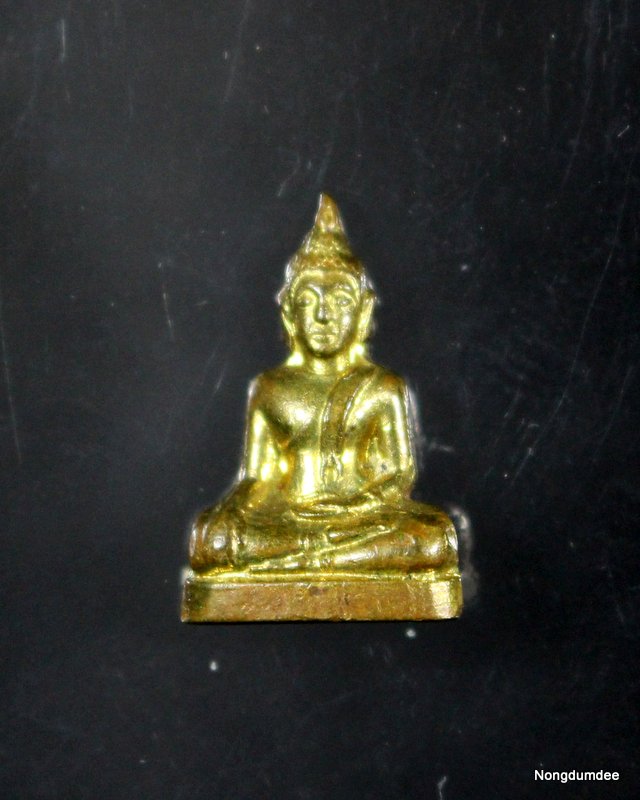 พระกริ่ง พระพุทธมงคลนายก หลังเลข ๙ ออกวัดวังกระโจม จ.นครนายก ปี 2512 