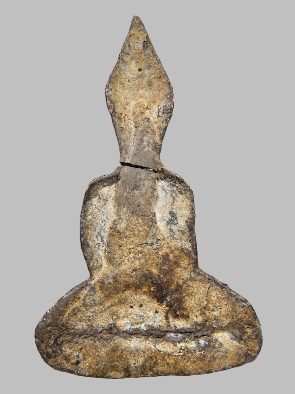 พระท่ากระดาน หูช้าง กรุวัดเทวสังฆาราม(วัดเหนือ) จ.กาญจนบุรี