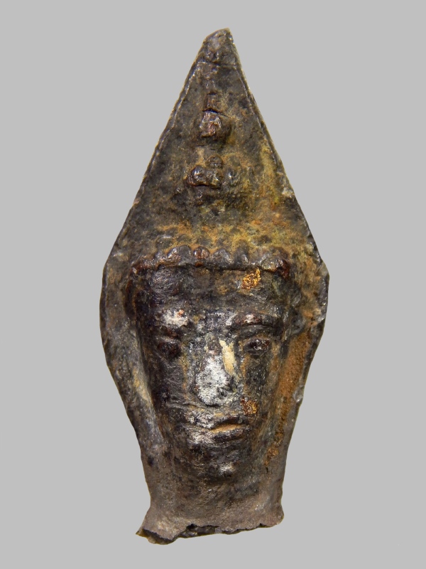 พระท่ากระดาน หูช้าง กรุวัดเทวสังฆาราม(วัดเหนือ) จ.กาญจนบุรี