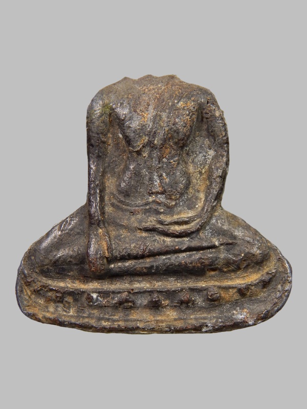 พระท่ากระดาน หูช้าง กรุวัดเทวสังฆาราม(วัดเหนือ) จ.กาญจนบุรี