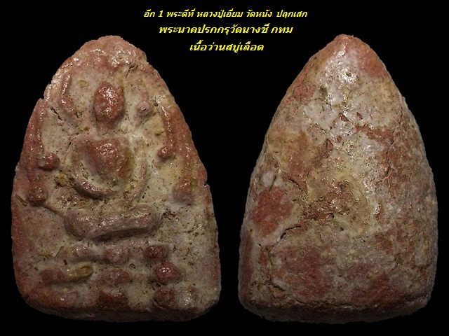 พระนาคปรก กรุวัดนางชี เนื้อผงว่านสบู่เลือด กทม หลวงปู่เอี่ยม วัดหนัง ปลุกเสก