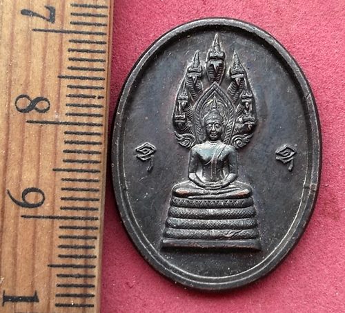 วัดใจเริ่ม 10 บาท กับ เหรียญนาคปรก ไม่มีห่วง พระมงคลมุจลินทร์ วัดถ้ำพวง ต.ปทุมวาปี อ.ส่องดาว จ.สกลนค