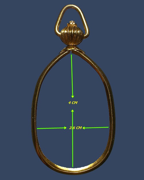 กรอบทอง 90 % มือ 2 นน.6.30 กรัม บัวหมุน 360 องศา