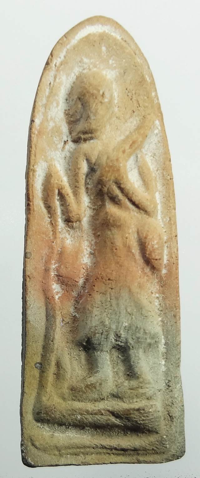 พระสิวลี หลวงพ่อกวย เนื้อดิน หลังยันต์หายากครับไม่ค่อยเจอ