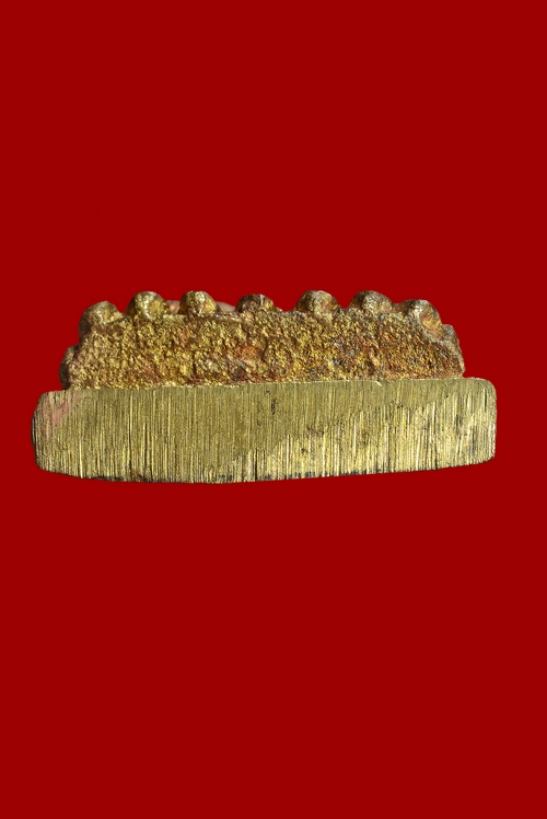 หลวงปู่ทวด หลังเตารีด เนื้อทองทิพย์ พิมพ์ใหญ่ รุ่นสร้างโรงพยาบาลโคกโพธิ์ ปี 2539