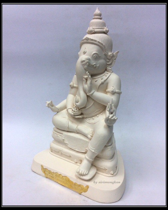 พระพิฆเนศแบ่งภาคหนุมาน (พระอาทยันตะปรภู) รุ่น สุข สำเร็จทันใจ ขนาดบูชา สูง 11นิ้ว พิมพ์กรรมการ No.2