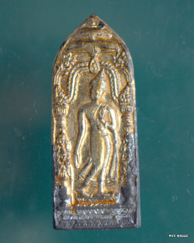 พระลีลากำแพงนิ้ว หลวงพ่อขอม วัดไผ่โรงวัว