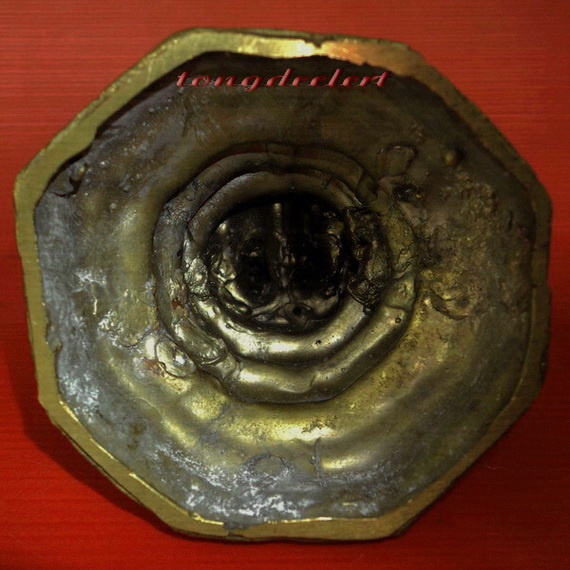 พระบูชาหลวงพ่อสัมฤทธิ์ วัดนาโคก จ.สมุทรสาคร ทรงเทริดปางห้ามญาติ สวยมากค่ะ