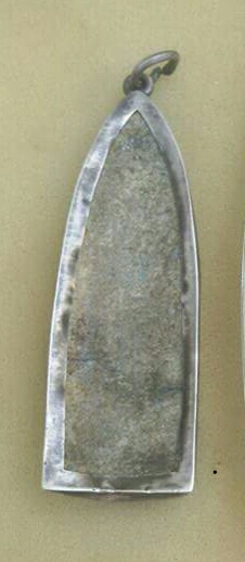 พระร่วงยืนเลี่ยมเงินเก่า