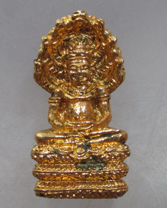 รูปหล่อนาคปรกหลวงพ่อศิลา  วัดทุ่งเสลี่ยม จ สุโขทัย