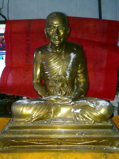 รูปหล่อ9นิ้วรุ่นแรกหลวงพ่อแช่ม วัดดอนยายหอม นครปฐม