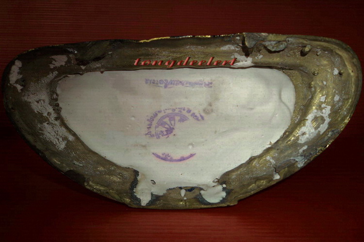 พระบูชาสุขโข มหาลาโภ ญสส. วัดต้นลำใย จ.กาญจนบุรี ปิดทองสวยมากค่ะ