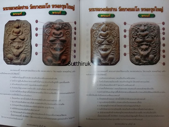 หนังสือ รู้เท่าทัน พระเครื่อง หลวงพ่อปาน วัดบางนมโค แท้-เก๊
