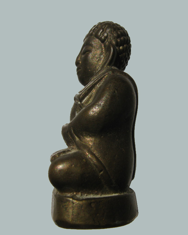 พระสังกัจจายน์เนื้อสำริด ปิดฐานบรรจุกริ่ง