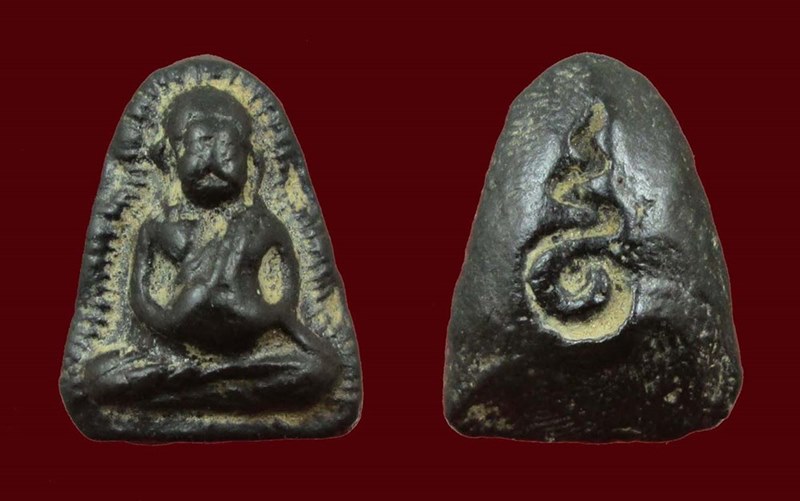 จิ๋วแต่แจ๋ว"เล็กดีรสโต"พระสังกัจจายน์หลังยันต์ อุ กรุวัดศาลาปูน จ.อยุธยา