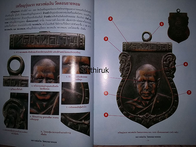 หนังสือ กลเม็ดเคล็ดลับการศึกษาพระเครื่อง หลวงพ่อเงิน วัดดอนยายหอม จังหวัดนครปฐม