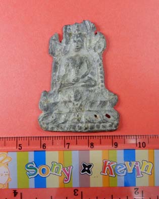 นางซุ้มชินราช กรุวัดดาวเสด็จ สระบุรี สวย มีหน้ามีตา เนื้อชินเงิน