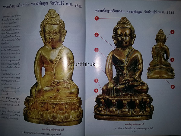 หนังสือ การศึกษาเปรียบเทียบพระ หลวงพ่อคูณ ปริสุทโธ วัดบ้านไร่ แท้- เก๊