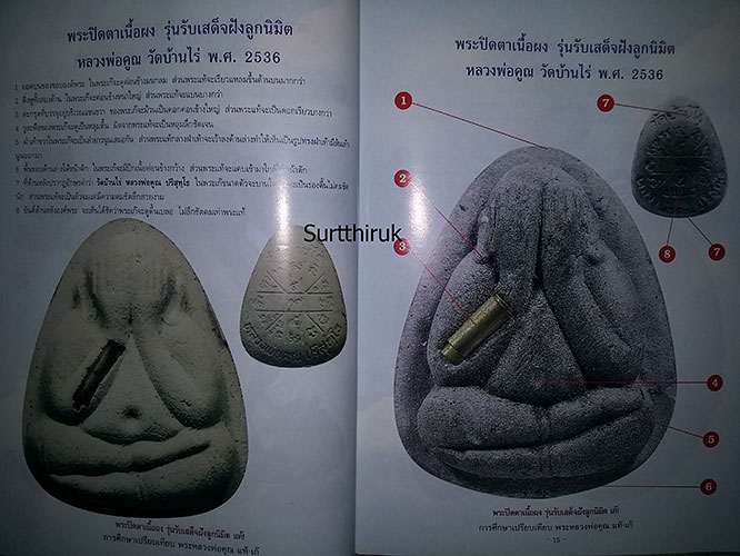 หนังสือ การศึกษาเปรียบเทียบพระ หลวงพ่อคูณ ปริสุทโธ วัดบ้านไร่ แท้- เก๊