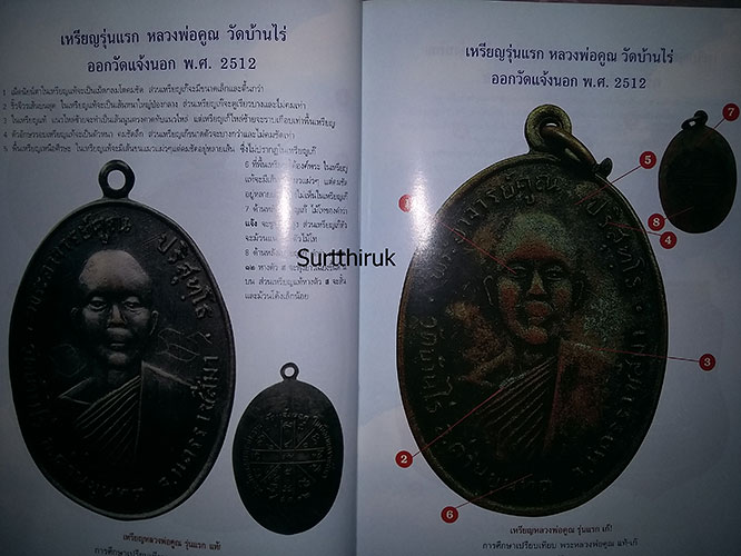 หนังสือ การศึกษาเปรียบเทียบพระ หลวงพ่อคูณ ปริสุทโธ วัดบ้านไร่ แท้- เก๊