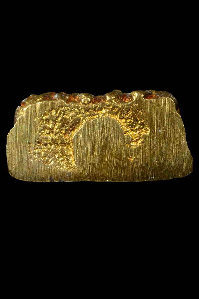 หลวงปู่ทวด หลังเตารีด พิมพ์กลาง เนื้อทองทิพย์ รุ่นสร้างโรงพยาบาลโคกโพธิ์ ปี 2539