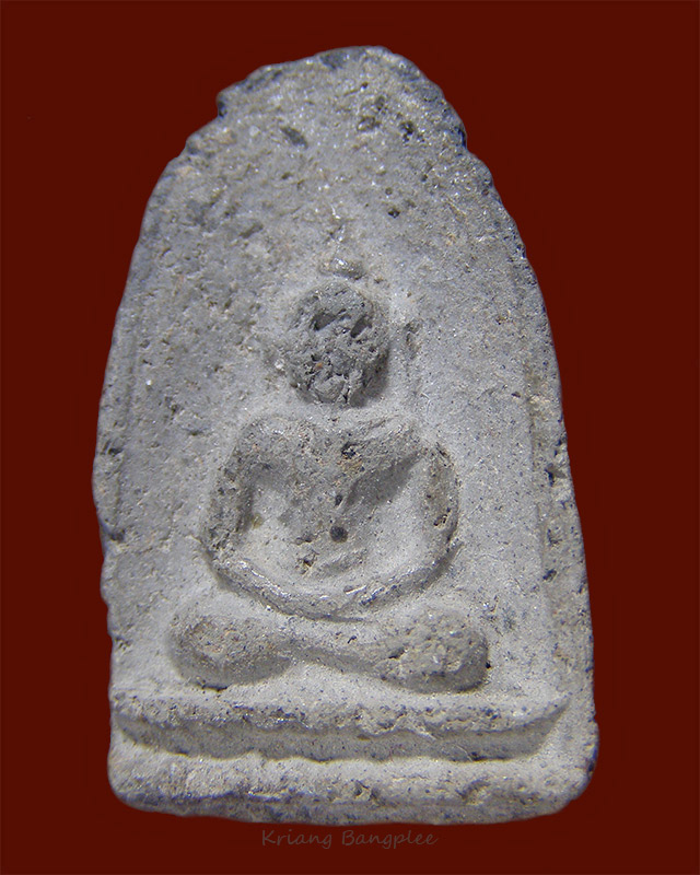 พระกรุวัดบางสะแกนอก พิมพ์กลีบบัว เนื้อดิน กทม. (5)