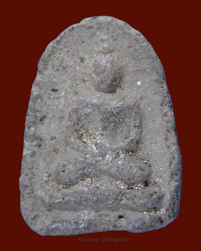 พระกรุวัดบางสะแกนอก พิมพ์กลีบบัว เนื้อดิน กทม. (8)