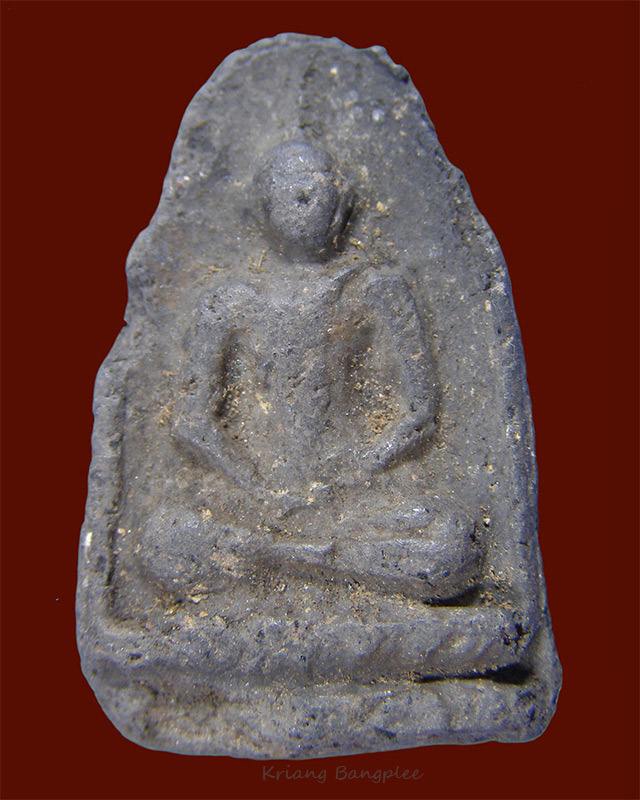 พระกรุวัดบางสะแกนอก พิมพ์กลีบบัว เนื้อดิน กทม. (4)