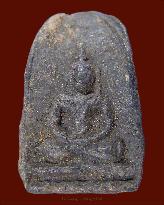 พระกรุวัดบางสะแกนอก พิมพ์กลีบบัว เนื้อดิน กทม. (6)