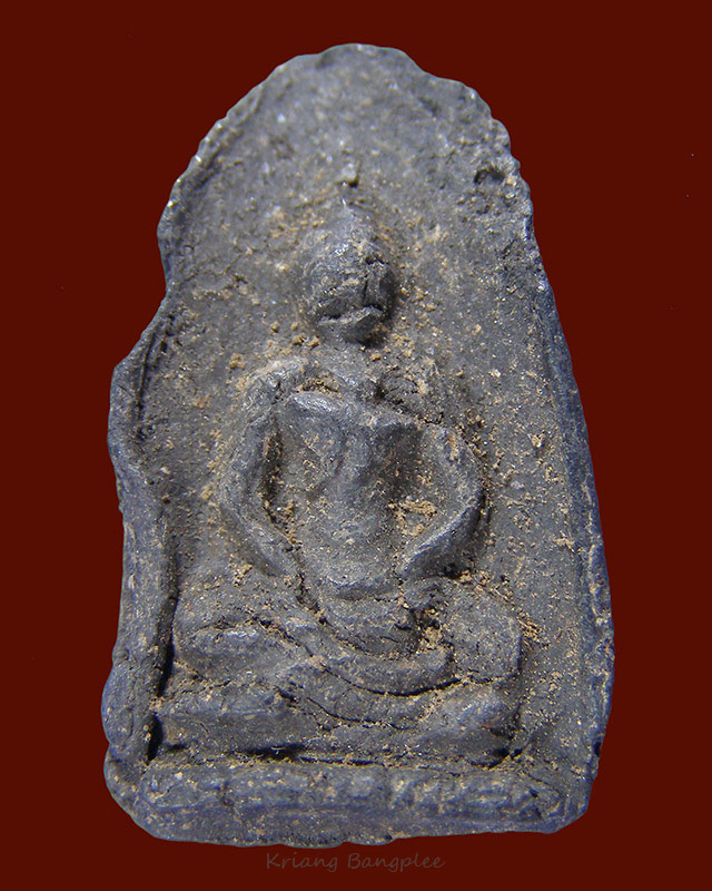 พระกรุวัดบางสะแกนอก พิมพ์กลีบบัว เนื้อดิน กทม. (7)