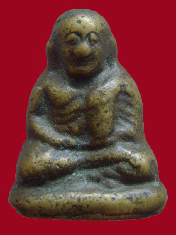 รูปหล่อหลวงพ่อเงิน บางคลาน พิมพ์ขี้ตา วัดทุ่งน้อย ยุคต้น พระสวยถอดพิมพ์จากหลวงพ่อเงินรุ่นแรก