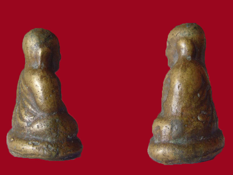 รูปหล่อหลวงพ่อเงิน บางคลาน พิมพ์ขี้ตา วัดทุ่งน้อย ยุคต้น พระสวยถอดพิมพ์จากหลวงพ่อเงินรุ่นแรก