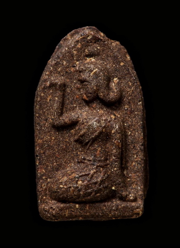 พระเนื้อว่านชานหมากพ่อท่านคล้าย วาจาสิทธิ์  พิมพ์นางกวัก ส.ข.๑ วัดสวนขัน