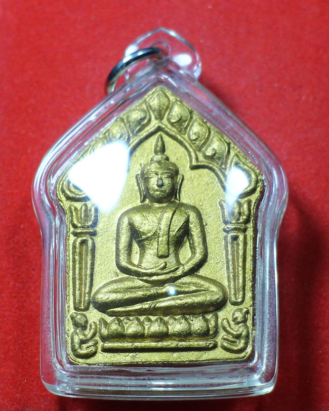 พระขุนแผนผงพรายกุมาร ไตรมาส 51 ฝังพลอย พิมพ์ใหญ่ หลวงพ่อสาคร วัดหนองกรับ