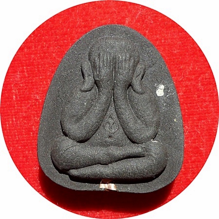 แรงสุดๆ***พระปิดตาปลดหนี้เนื้อผงใบลานฝังตะกรุดทองแดง หลวงปู่บัว ถามโก # ๒๗๐๕"รุ่น เพชรกลับ ญสส." 