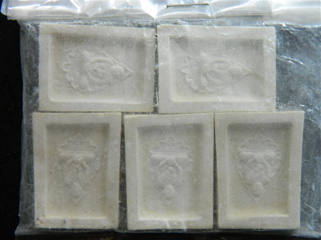 พระคำข้าว รุ่น 2 จำนวน 5 องค์ (ถุงเดิมๆจากวัด) พิมพ์แขนจุด บัวหลายจุด หลวงพ่อฤาษีลิงดำ วัดท่าซุง 