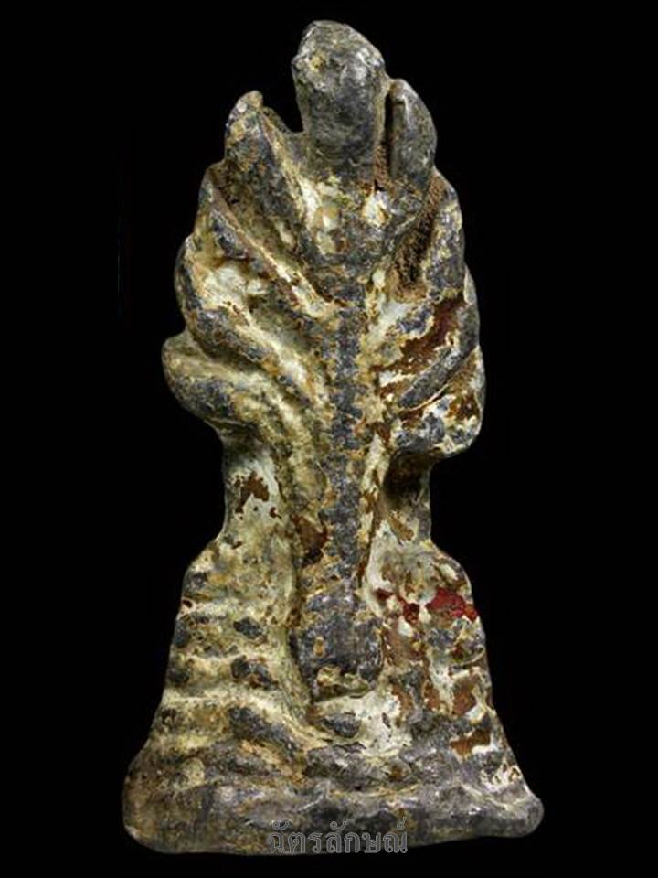 พระนาคปรกอยุธยา สนิมแดง